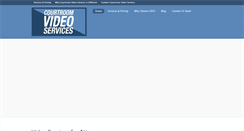 Desktop Screenshot of courtroomvideoservices.com